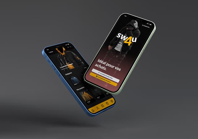 App design ecommerce SW4U